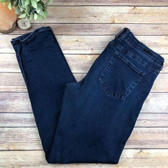 Kut From The Kloth Diana Skinny Jean Size 12 Dark - Picture 1 of 7